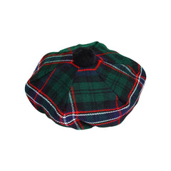 Men's National Scottish TAM o' SHANTER Bonnet Beret Balmorals Tartan Tammy Hat