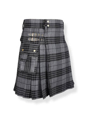 Men's Scottish Grey Watch Tartan Utility kilt is made of Acrylic Wool
