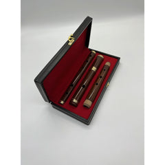 Great Highland Bagpipe Practice Chanter Rosewood And Chrome With Imitation Ivory