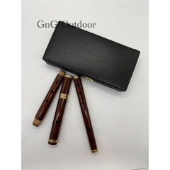 Great Highland Bagpipe Practice Chanter Rosewood And Chrome With Imitation Ivory