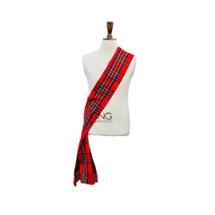 Ladies Royal Stewart Tartan Sash for Women Size 90" x 12" Handmade Tartan Scarf