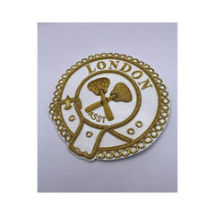 Mark Provincial Full Dress Apron Badge London Embroidered Bullion Wire Badge