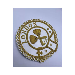 Mark Provincial Full Dress Apron Badge London Embroidered Bullion Wire Badge