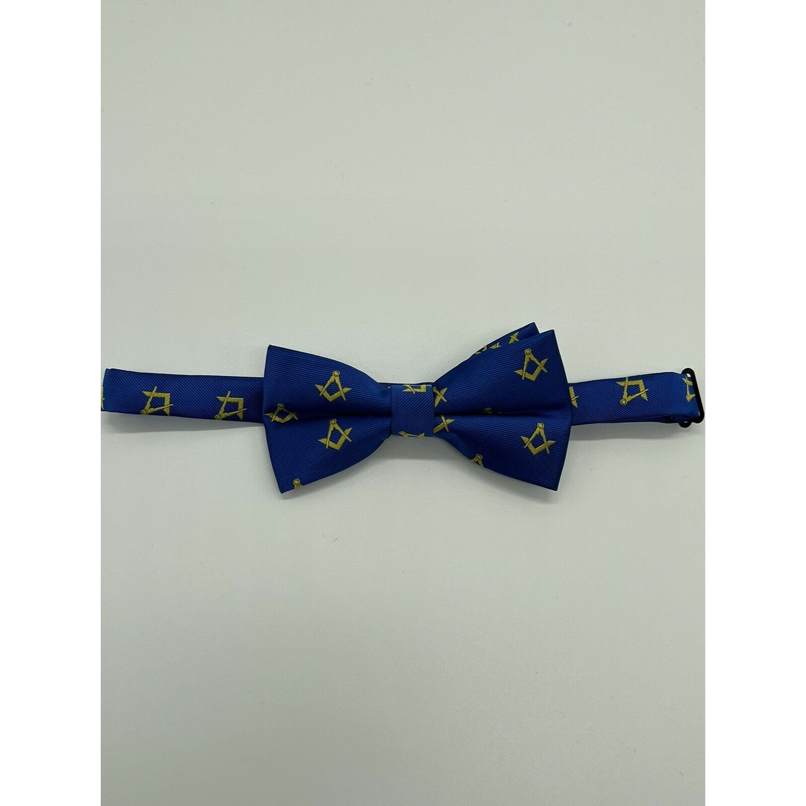 Craft Masonic Square And Compass Blue Tie And Bow Tie Set Masonic Lodge Gift Tie Bow Set