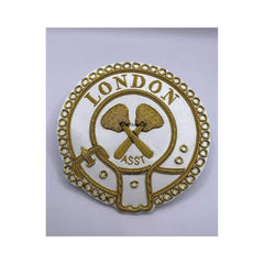 Mark Provincial Full Dress Apron Badge London Embroidered Bullion Wire Badge