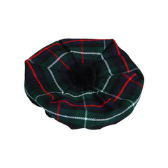 Men's Mackenzie TAM o' SHANTER Bonnet Beret Balmorals Tartan Tammy Hat