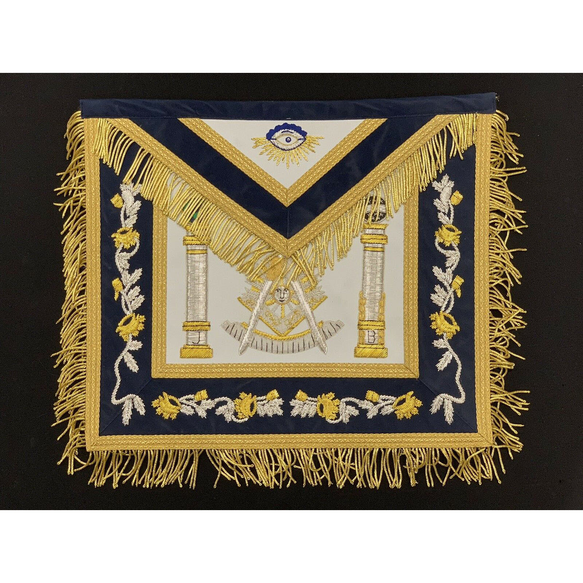 Past Master Embroidered Apron (GOLD)
