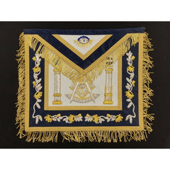 Past Master Embroidered Apron (GOLD)