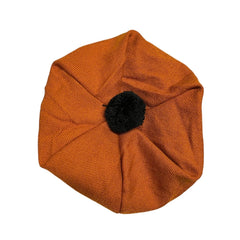 Men's Saffron TAM o' SHANTER Hat Bonnet Beret Balmorals Tartan Tammy Hat