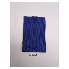 Royal Blue Moire Effect  Masonic Regalia Apron Ribbon