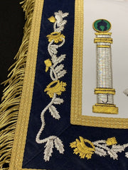 Past Master Embroidered Apron (GOLD)