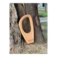 Ash Beech Wood Lyre 10 Strings Harp Lyre Design Premium Quality Lyre Harp
