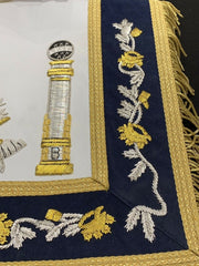 Past Master Embroidered Apron (GOLD)