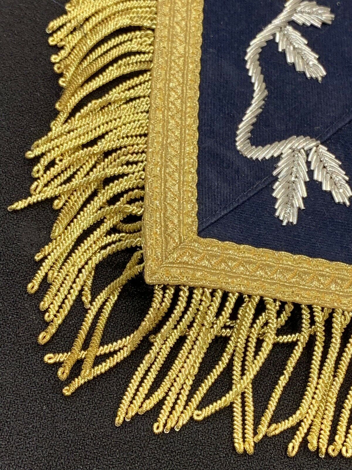 Past Master Embroidered Apron (GOLD)