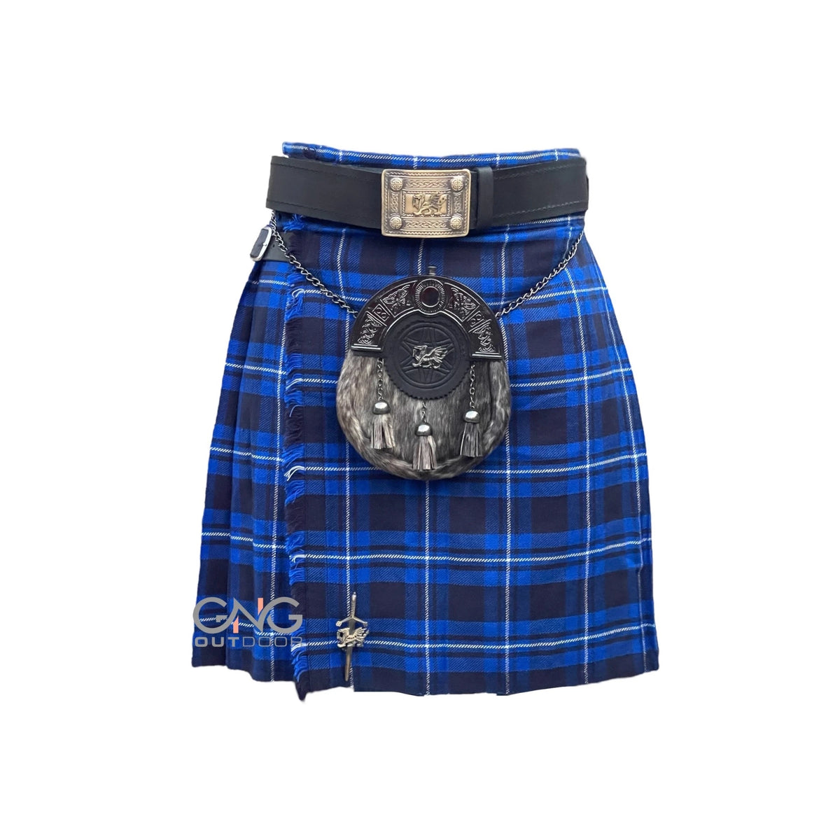 Men's American Patriot 5 Yard kilt 5 Pieces Antique kilt outfit wedding kilt set