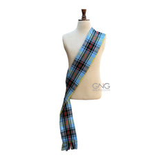 Ladies Bell Of Border Tartan Sash for Women Size 90" x 12" Handmade Tartan Scarf