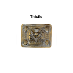 Scottish Thistle Badge kilt Belt Buckle Antique Finish Belt Buckle