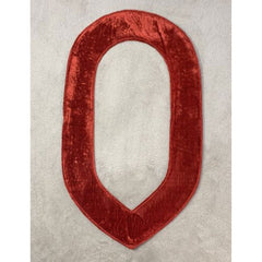 Masonic Chain Collar Velvet Lining Red Shriners Collar Velvet Backing