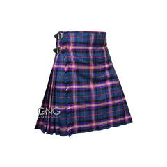 Scottish Keith Ancient 8 Yard Kilt for Men With Matching Flashes and Fly plaid