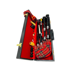 Scottish Bagpipe Full Set Silver Mounts/Great Rosewood Highland Bagpipe