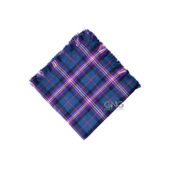 Scottish Masonic Tartan 8 Yard Kilt for Men with Matching Flashes and Fly Plaid