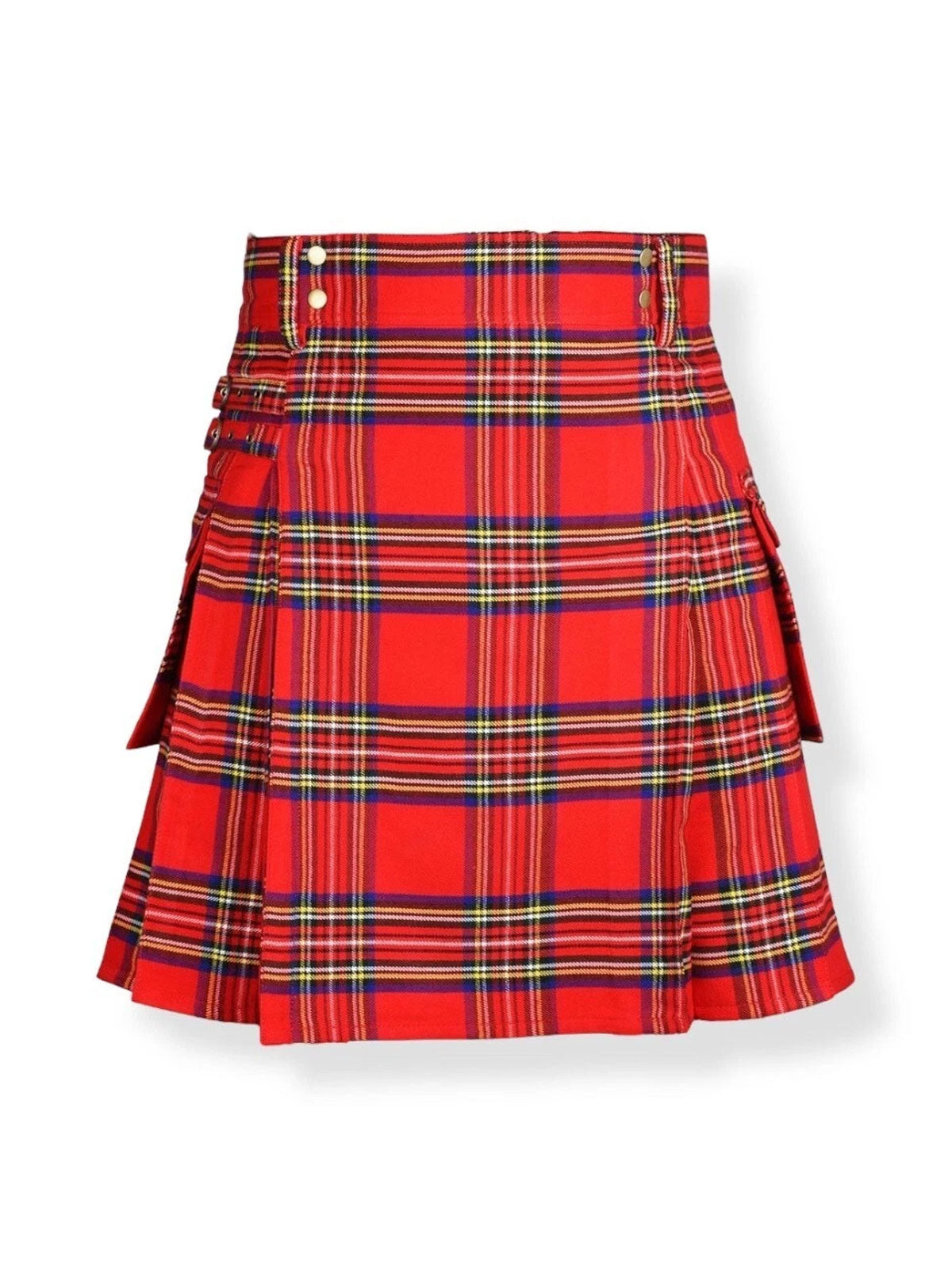 Men's Scottish Tartan Utility is kilt is made of acrylic Wool in 50+ Tartan