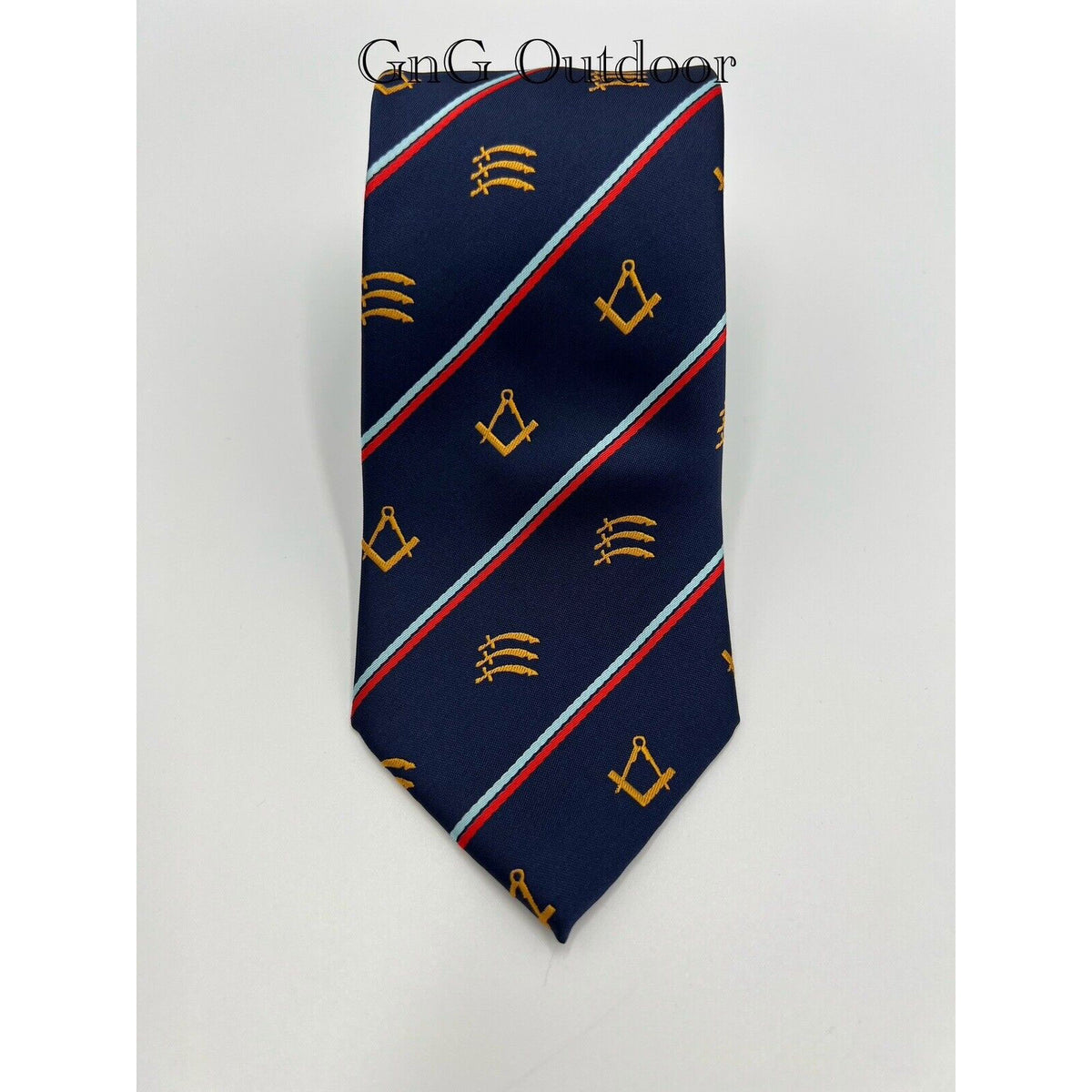 Essex Provincial Craft Tie Essex Lodge Tie Masonic Regalia Lodge Gift Neck Tie
