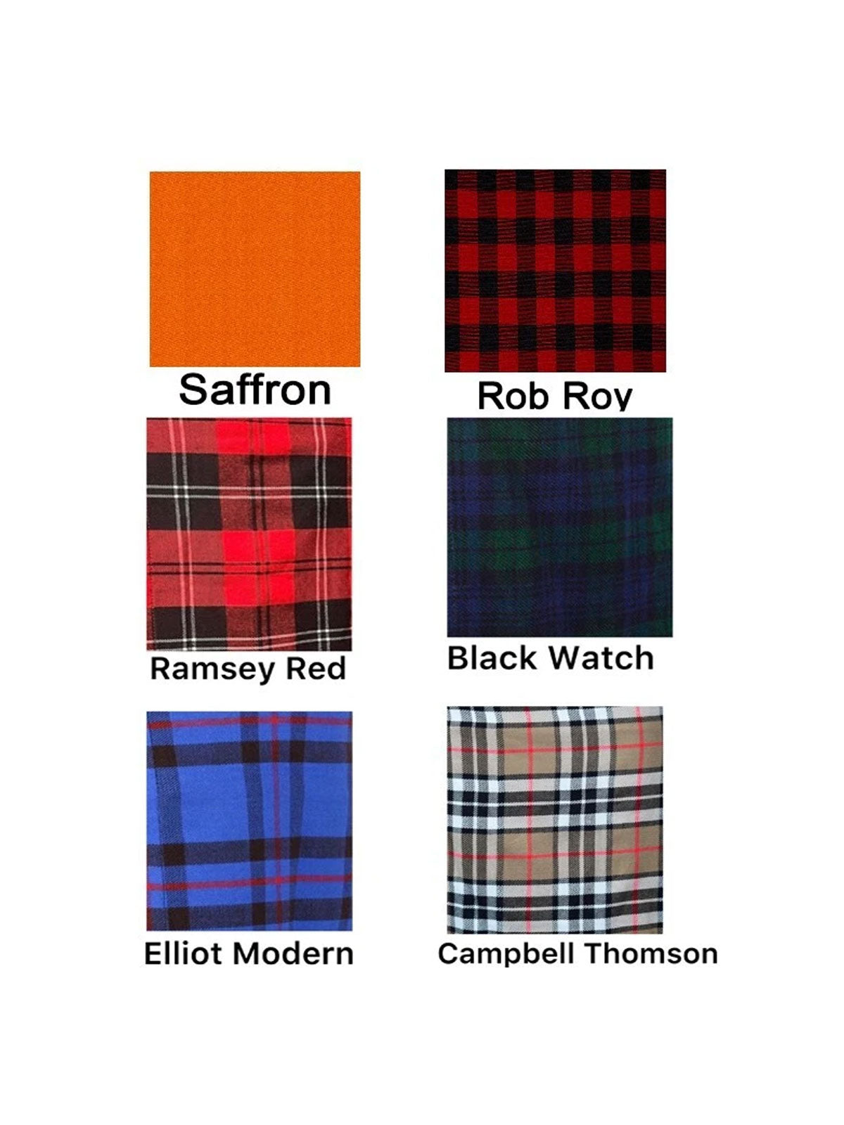 Scottish Men's Tartan Tie Formal Tie For Wedding Available in 14 Tartan