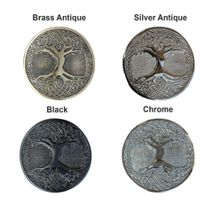 Celtic Tree Kilt Belt Buckle Scottish Round Kilt Belt Buckle