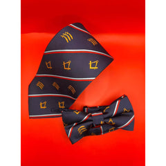 Essex Provincial Craft Tie Set Masonic Regalia Essex Lodge Neck Tie Bow Tie Set