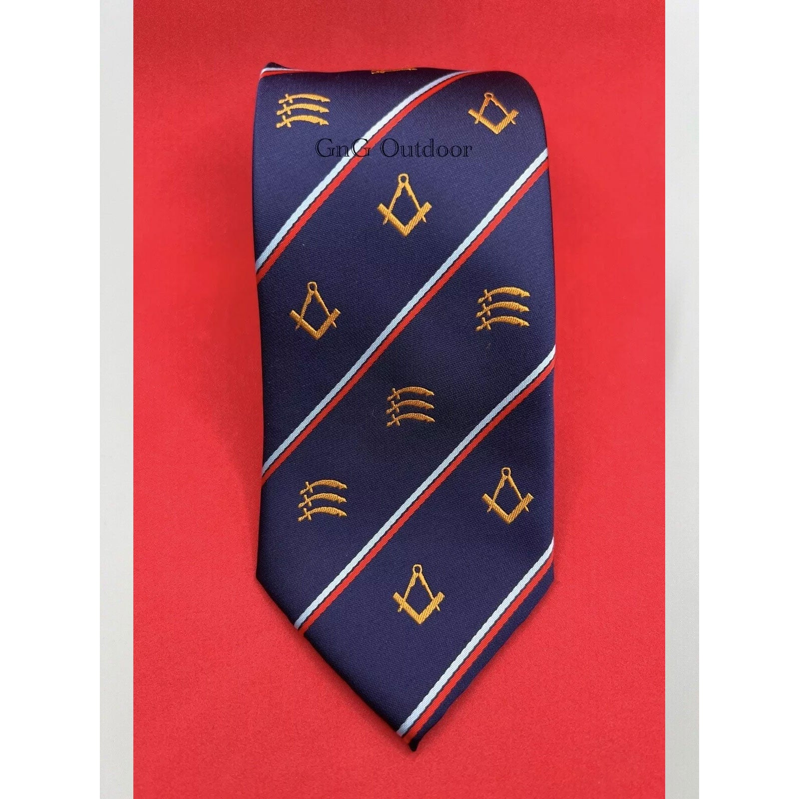 Essex Provincial Craft Tie Set Masonic Regalia Essex Lodge Neck Tie Bow Tie Set