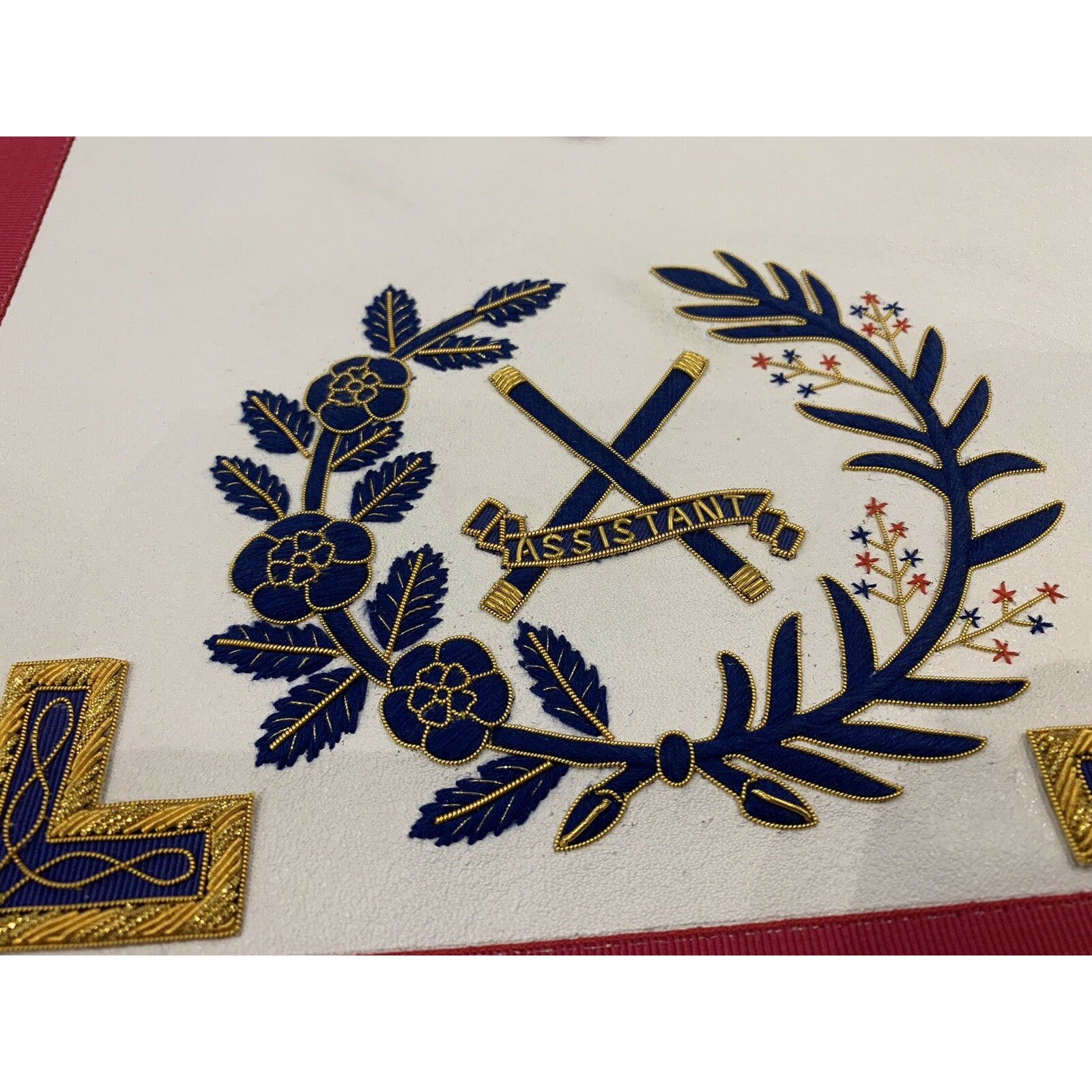 Mark Master Mason Grand Rank Undress Assistant In Lamb Skin