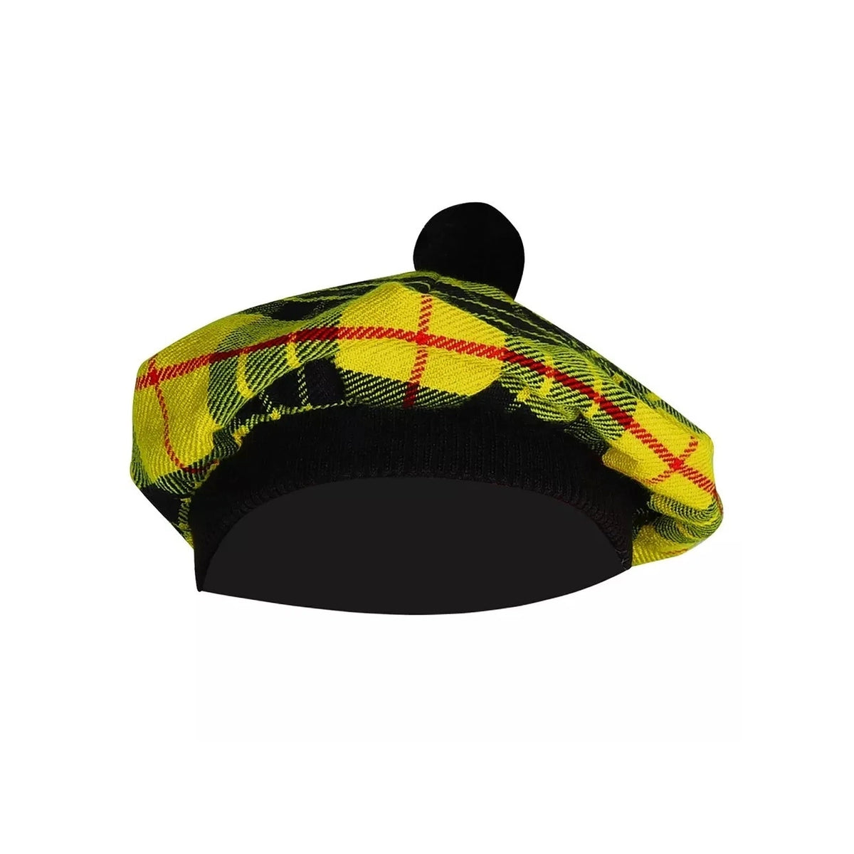 Men's Macleod of Lewis TAM o' SHANTER Bonnet Beret Balmorals Tartan Tammy Hat