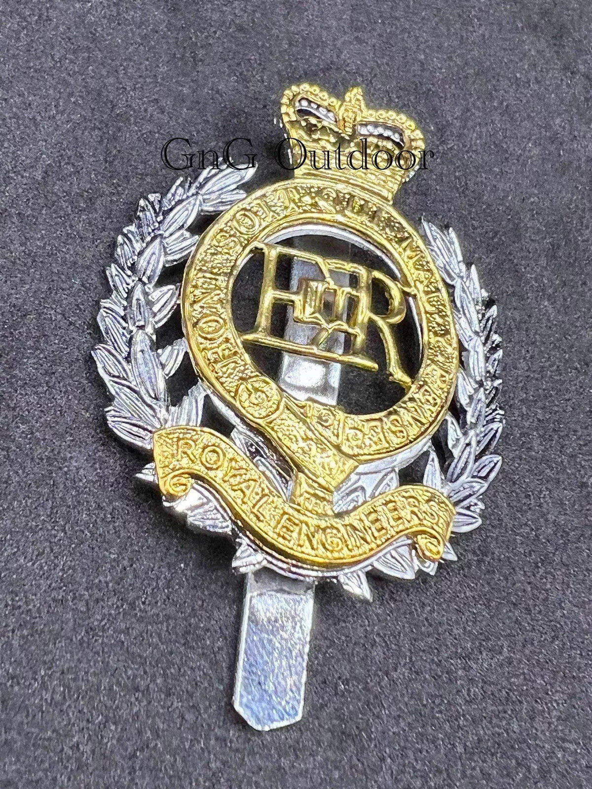 Royal Engineers Beret Badge British Army Royal Engineers Metal Cap Badge