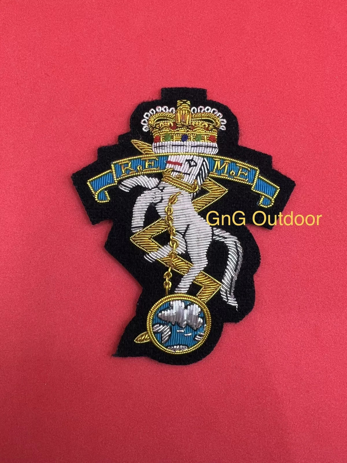 Royal Electrical And Mechanical Engineers Blazer REME Embroidered Blazer Badge