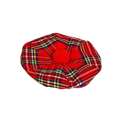 Men's Royal Stewart TAM o' SHANTER Bonnet Beret Balmorals Tartan Tammy Hat