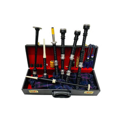 Pride of Scotland Bagpipe Practice Chanter Scottish Silver Mouth with Hard Case