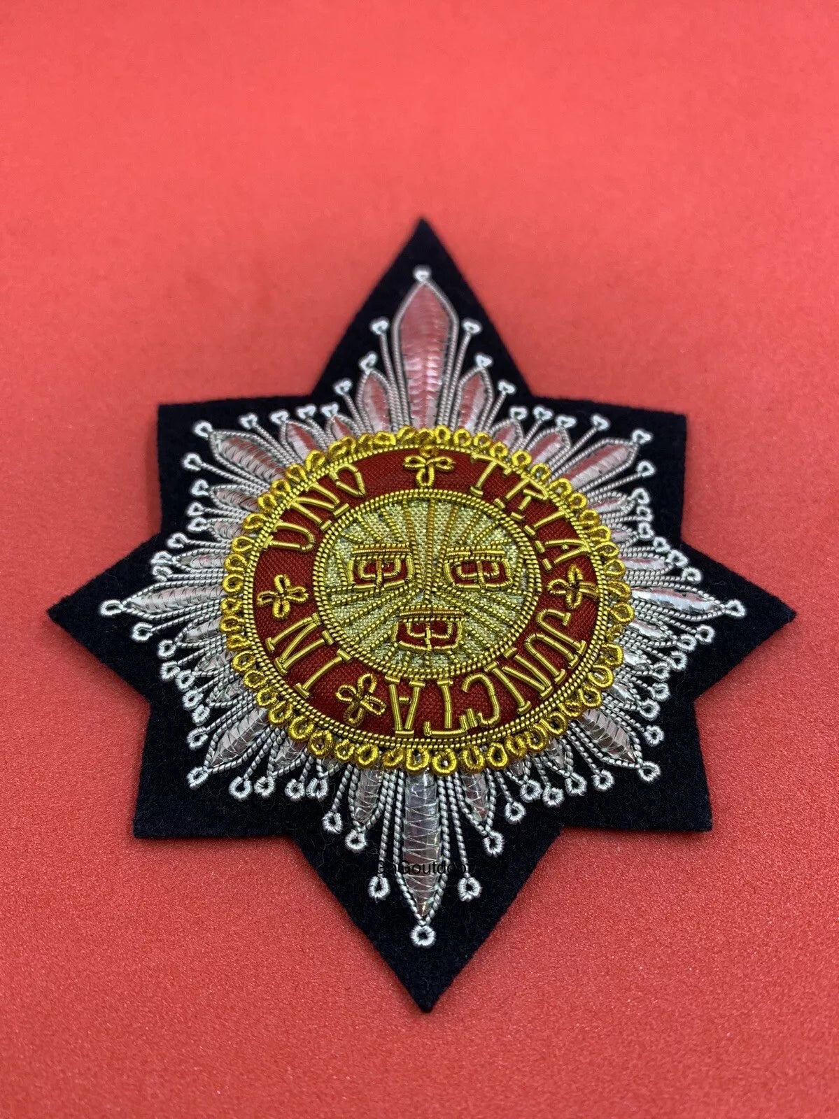 The Most Honorable Order Of Bath Hand Embroidered Order Of Bath Badge