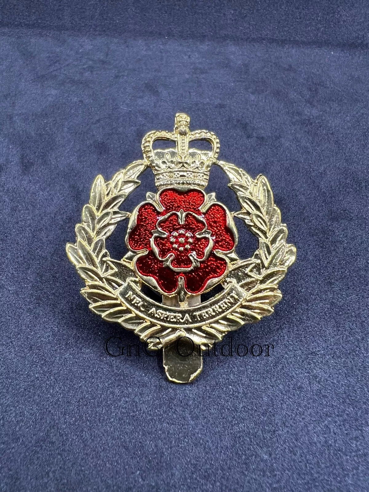 Duke Of Lancaster Regiment Beret Badge Duke Of Lancaster Metal Cap Badge
