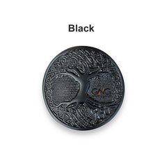 KILT BELT BUCKLE CELTIC TREE OF LIFE CIRCULAR BLACK FINISH/SCOTTISH BELT BUCKLES