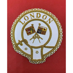 Mark Provincial Full Dress Apron Badge London Embroidered With Bullion & Wire
