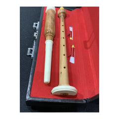 Great Highland Bagpipe Practice Chanter Cocus Wood With Imitation Ivory