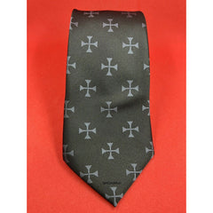 Masonic Knights Templar Tie And Bow Tie Set Handmade KT Masonic Regalia Tie Bow Set