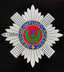 Regimental Biker’s Badges Hand Embroidered Biker’s Jacket Crest Custom Made Motorbike Patches Large Size Motorcycle Crest