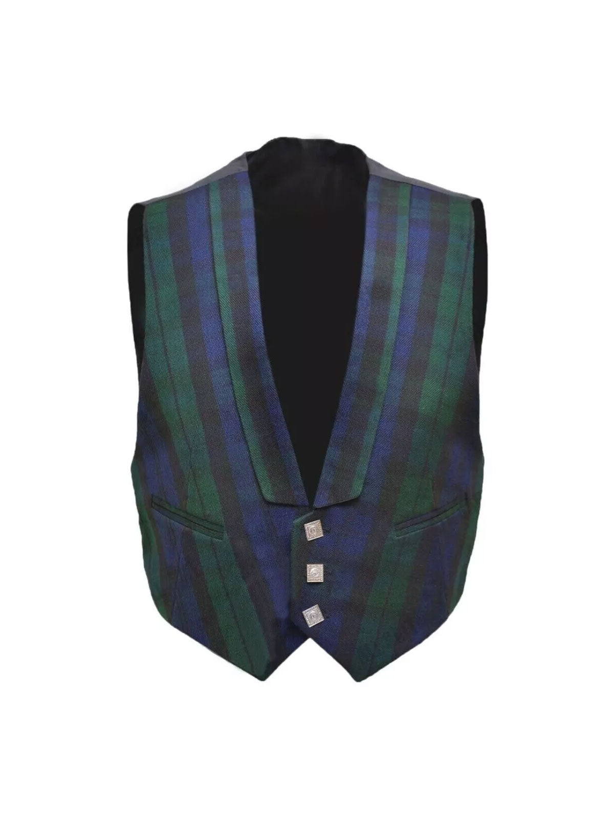 Men's Scottish Tartan Prince Charlie Jacket Highland Wedding Jacket