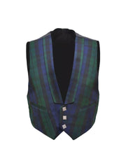 Men's Scottish Tartan Prince Charlie Jacket Highland Wedding Jacket