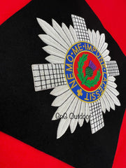 Regimental Biker’s Badges Hand Embroidered Biker’s Jacket Crest Custom Made Motorbike Patches Large Size Motorcycle Crest