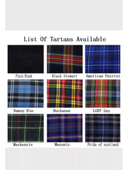 Men's Scottish Tartan Prince Charlie Jacket Highland Wedding Jacket