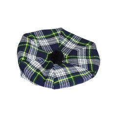 Men's Dress Gordon TAM o' SHANTER Bonnet Beret Balmorals Tartan Tammy Hat