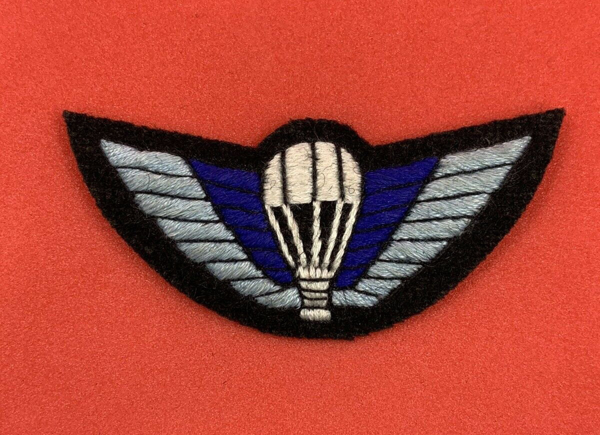BRITISH SPECIAL FORCES SAS SPECIAL AIR SERVICE HAND EMBROIDERED WINGS BADGE